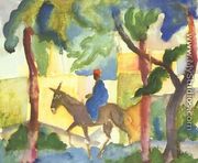 Donkey Horseman - August Macke