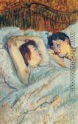 In Bed - Henri De Toulouse-Lautrec