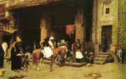 A Street Scene In Cairo - Jean-Léon Gérôme
