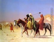 Arabs Crossing The Desert - Jean-Léon Gérôme