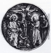 Crucifixion (Round) - Albrecht Durer