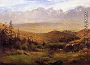 In The Foothills Of The Mountais - Albert Bierstadt