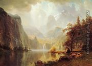 In The Mountains - Albert Bierstadt