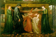 Dante's Dream at the Time of the Death of Beatrice 1871 - Dante Gabriel Rossetti