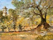 Olive Trees  Florence - William Merritt Chase