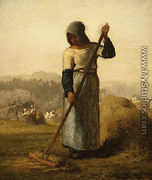 Woman With A Rake - Jean-Francois Millet