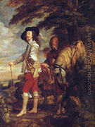 Charles I- King of England at the Hunt 1635 - Sir Anthony Van Dyck
