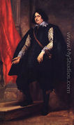 Portrait Of A Gentleman - Sir Anthony Van Dyck