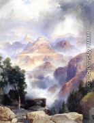 A Showrey Day  Grand Canyon - Thomas Moran