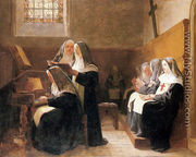 The Convent Choir - Jehan Georges Vibert