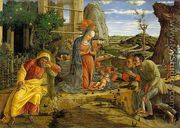 Adoration Of The Shepherds - Andrea Mantegna