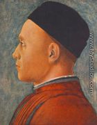 Portrait of a Man  1460 - Andrea Mantegna