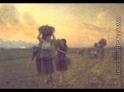 The Last Gleanings - Jules (Adolphe Aime Louis) Breton