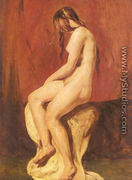 Study Of A Female Nude - William Etty