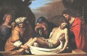 The Entombment Of Christ 1656 - Giovanni Francesco Guercino (BARBIERI)