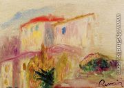 Le Poste At Cagnes (study) - Pierre Auguste Renoir