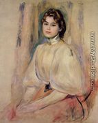 Seated Young Woman - Pierre Auguste Renoir