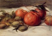 Still Life With Apples And Almonds - Pierre Auguste Renoir