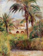 The Test Garden In Algiers - Pierre Auguste Renoir