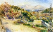 The View From Collettes  Cagnes - Pierre Auguste Renoir