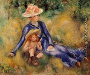 Yvonne And Jean - Pierre Auguste Renoir