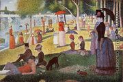 A Sunday Afternoon On The Island Of La Grande Jatte - Georges Seurat