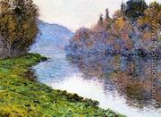 Banks Of The Seine At Jenfosse Clear Weather - Claude Oscar Monet
