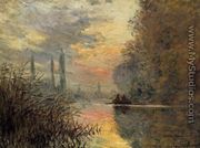 Evening At Argenteuil - Claude Oscar Monet