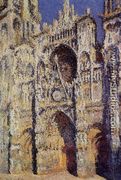 Rouen Cathedral  The Portal And The Tour D Albane  Full Sunlight - Claude Oscar Monet
