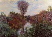 Small Arm Of The Seine At Mosseaux - Claude Oscar Monet