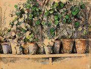 The Flower Pots - Paul Cezanne
