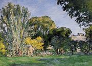 The Trees Of Jas De Bouffan - Paul Cezanne