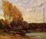 Early Autumn On A Lake - Paul Trouillebert