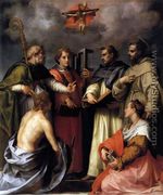 Disputation on the Trinity 1520 - Andrea Del Sarto