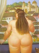 Woman at the Window 1995 - Fernando Botero