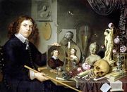 Self-Portrait with Vanitas Symbols 1651 - David Bailly