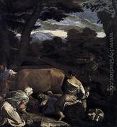 Pastoral Scene c. 1560 - Jacopo Bassano (Jacopo da Ponte)