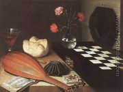Still-life with Chessboard (The Five Senses) 1630 - Lubin Baugin