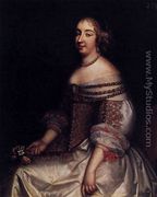 Portrait of Mademoiselle de Montpensier 1655 - Charles Beaubrun