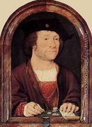 Portrait of Anthonis van Hilten - Joos Van Cleve (Beke)