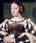 Portrait of Eleonora, Queen of France c. 1530 - Joos Van Cleve (Beke)