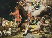Adoration of the Shepherds c. 1600 - Abraham Bloemaert