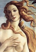 The Birth of Venus (detail 3) c. 1485 - Sandro Botticelli (Alessandro Filipepi)