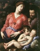 Holy Family 1555-60 - Agnolo Bronzino