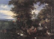 Adam and Eve in the Garden of Eden 1610s - Jan The Elder Brueghel