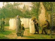 The Communicants (The First Communion) 1884 - Jules (Adolphe Aime Louis) Breton