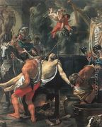 Martyrdom of St John the Evangelist at Porta Latina  1641-42 - Charles Le Brun