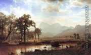 Haying, Conway Meadows 1864 - Albert Bierstadt