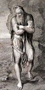 Joseph of Arimathea Among the Rocks of Albion - William Blake