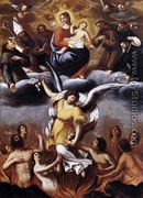 An Angel Frees the Souls of Purgatory c. 1610 - Lodovico Carracci